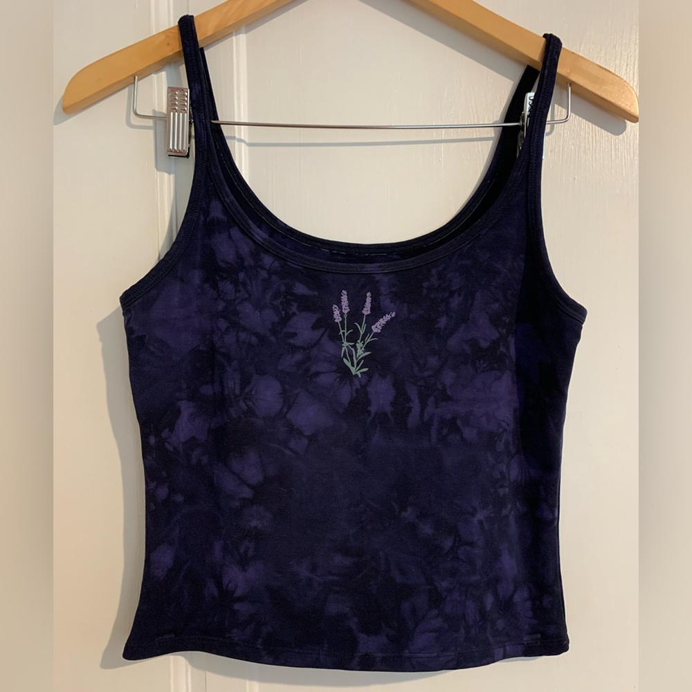 Purusha People lavender tank